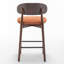 Tabouret de comptoir en bois massif-1970134110