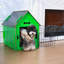 Niche pour chien en bois-1371057223