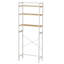Étagère à linge à 3 niveaux au-dessus de la toilette, laveuse, sécheuse, rangement, porte-vêtements