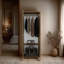 Armoire haute 2 portes en chêne naturel-118043133