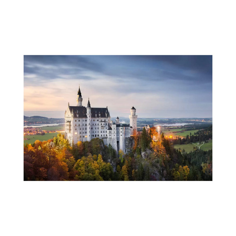 Castle Neuschwanstein, Schwangau, Germany by Stefan Hefele - Wrapped Canvas Print, 20.32 cm H x 30.48 cm W