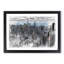 The Beauty of the Chicago Skyline in Abstract - Picture Frame Drawing Print-55735862-55735864