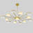 Modern Led Industria Chandeliers Round Pendant Light Farmhouse Sputnik Chandelier Mid Century Ceiling Light Fixtures For Dining Room Bedroom Living Room Kitchen Hallway Foyer（1 Pack）-1223906279-1237147291