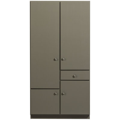 Alfie 4 Door Pine Wardrobe