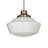 1 - Light Antique Brass Single Pendant