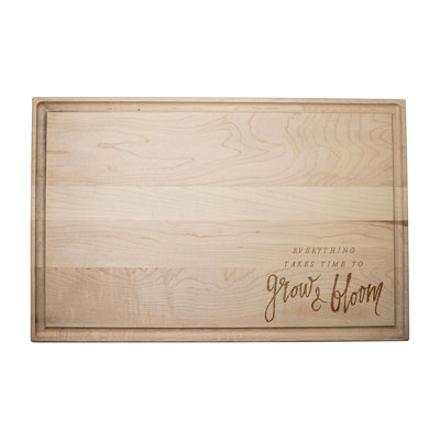 Grow And Bloom Cutting Board