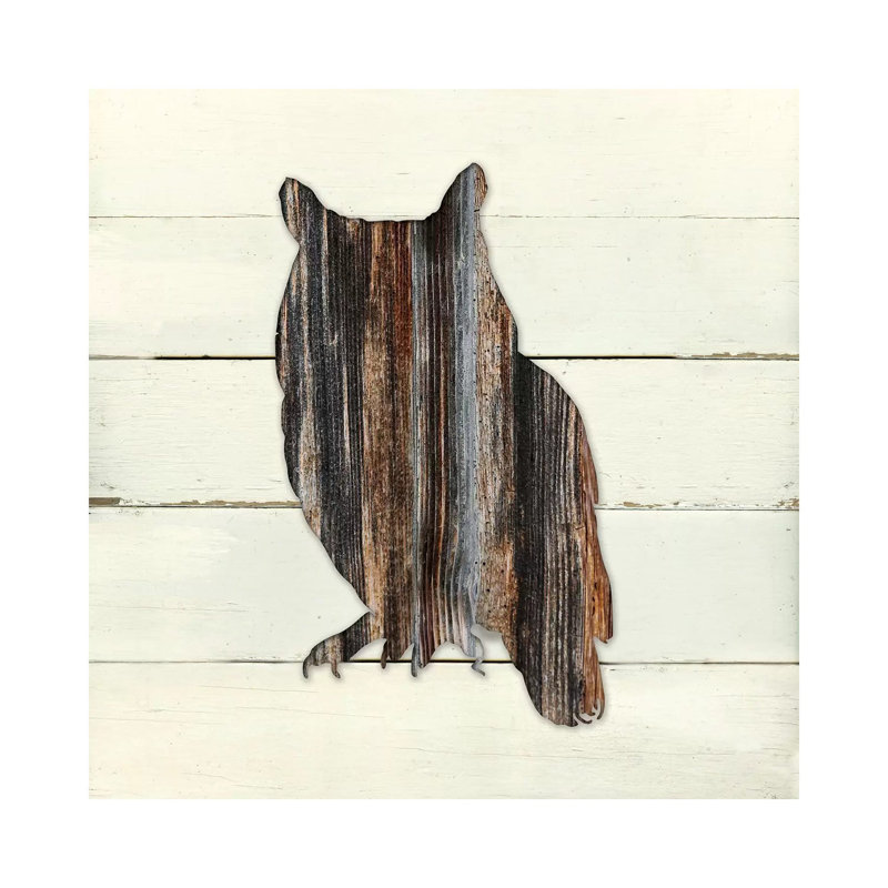 Woodland Owl 1 Piece Wrapped Canvas Painting, 45.72 cm H x 45.72 cm W x 1.91 cm D