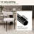 Boucle Dining Chairs Teddy Upholstered Dining Room Chairs Kitchen Chair With Metal Legs Mid Century Modern Chair For Dining Room, Kitchen-1599018390-1583195057