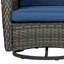 Auryanna Rattan 3 - Person Seating Group with Coushions-679568081-679568080