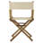 18" Folding Director Chair-19623322-19623320