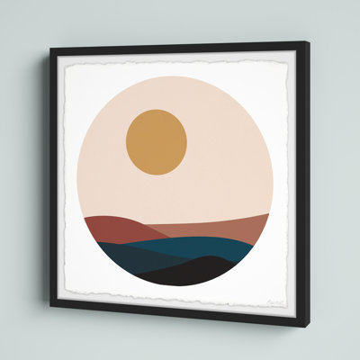 Moon Hills - Peinture encadrée