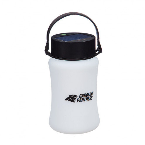 NFL 6.75'' Solar Powered Jar Lantern, Carolina Panthers