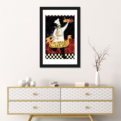 'Cheese!' Graphic Art Print on Canvas