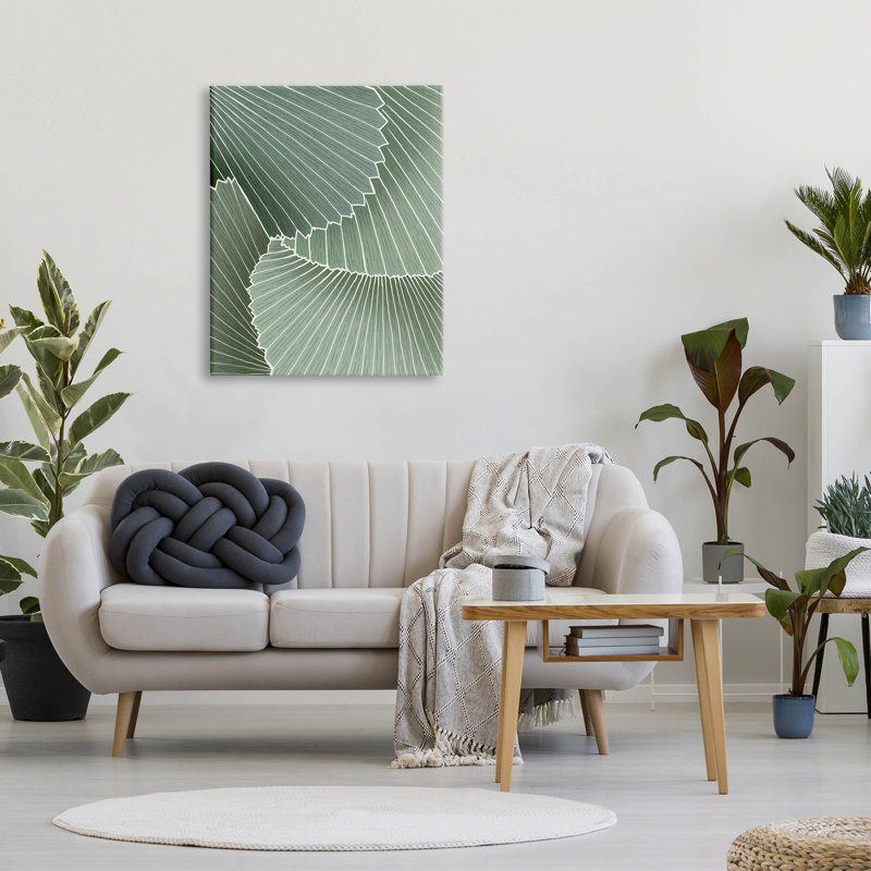 Art moderne de giclée à motif abstrait moderne par Ziwei Li, H 40 po x l 30 po x P 1,5 po, Toile tendue