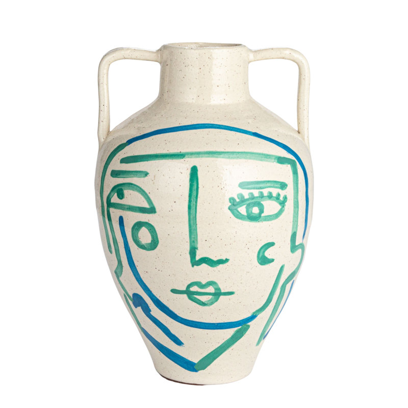 Krys Terracotta Table Vase