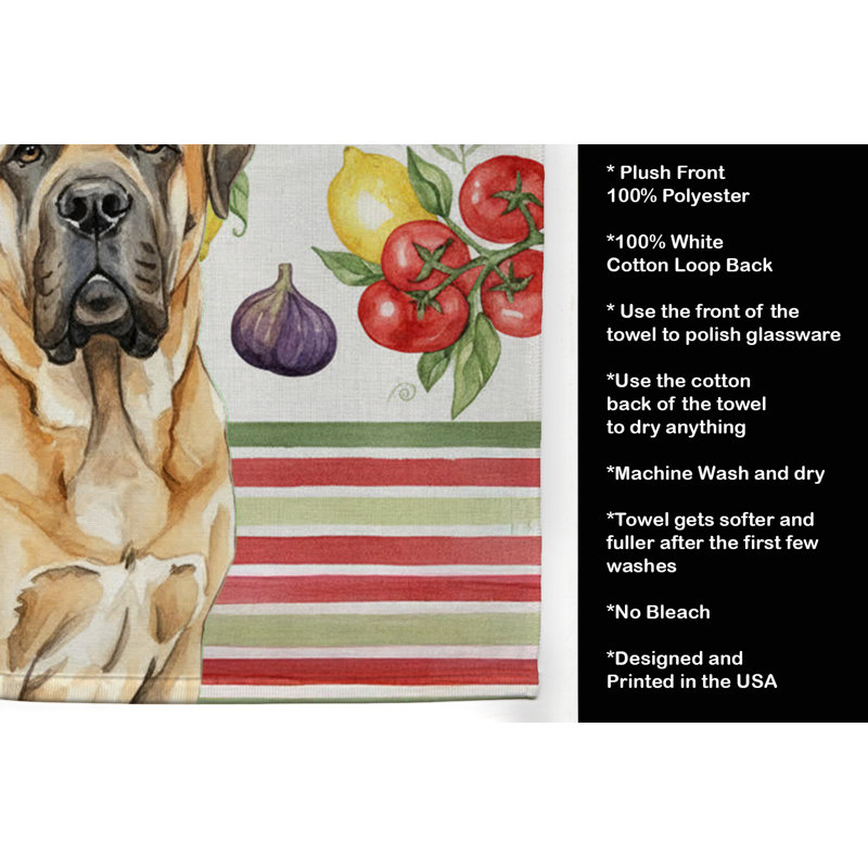Serviette de cuisine Faw English Mastiff, Fawn English Mastiff