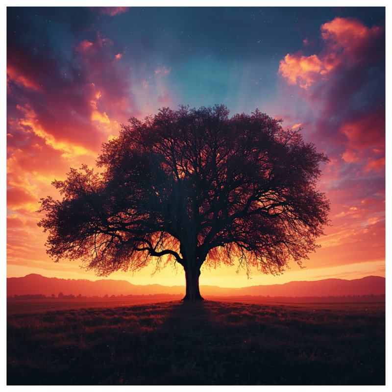Édredon Sunset, Lit simple