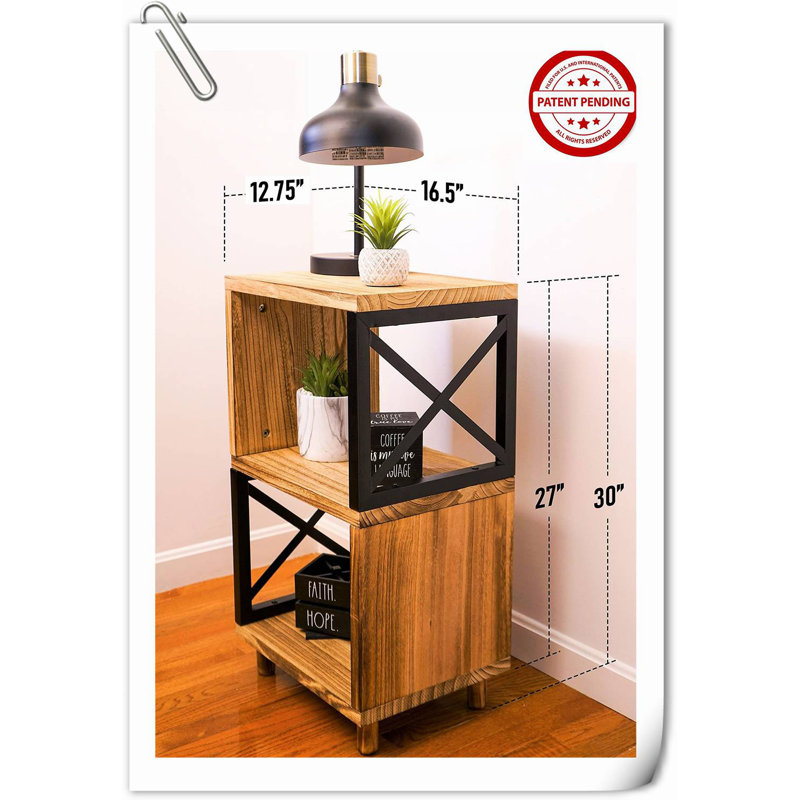 Briance Solid Wood End Table