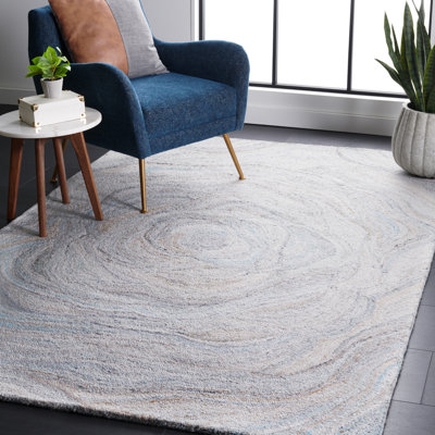 Abstract Hand Tufted Performance Abstract Rug
