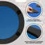 Table de poker ovale, pieds pliables avec porte-gobelets en acier inoxydable pour le Texas Holdem Blackjack
