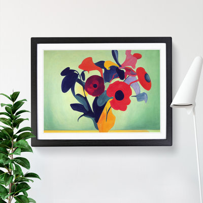Unbeatable Modern Flowers - Framed Print
