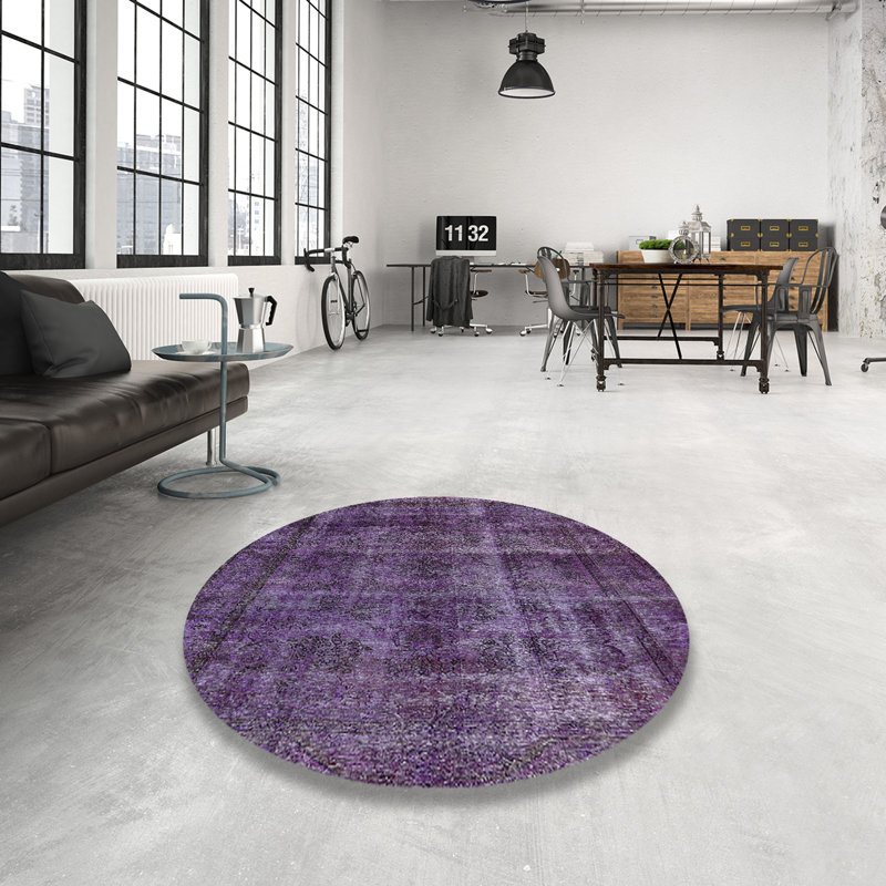 Hubble Abstract Indoor Rug, Round 3'