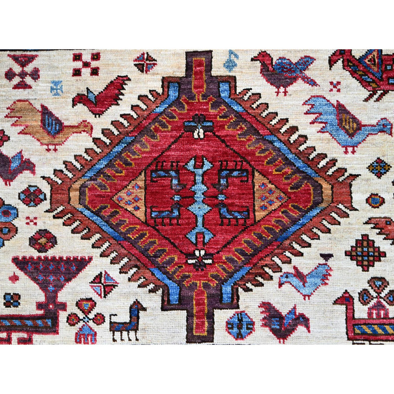 8'9"x10'5" Lichen Blue Turkish Knot Wool Hand Knotted Oriental Rug 601010E2F02F4C15B44AE2FE7F9A130D