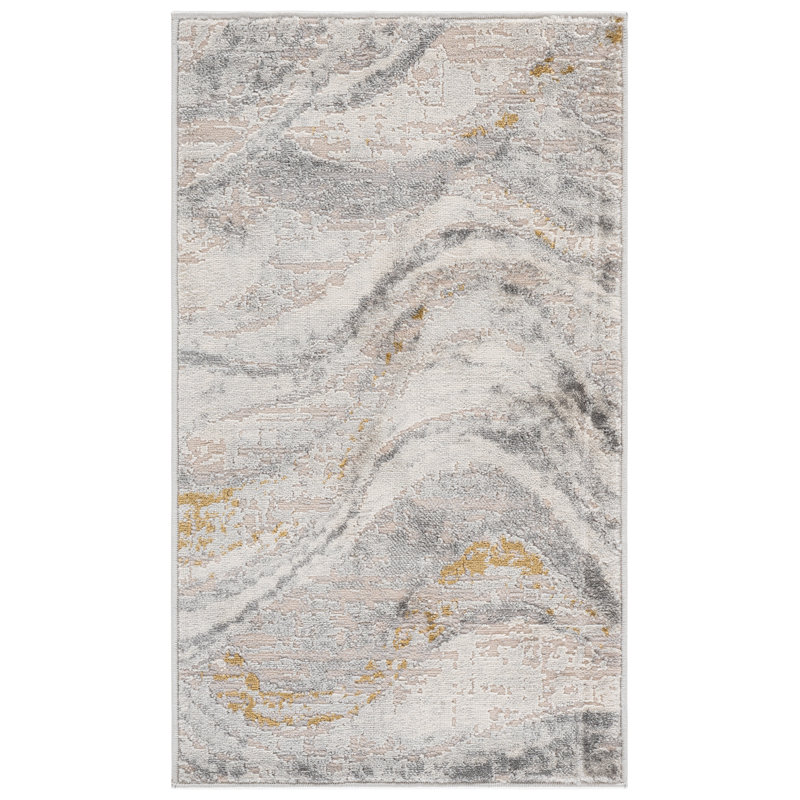 Tapis beige / gris clair Palma 310, Rectangle 2 pi 2 po x 3 pi 9 po