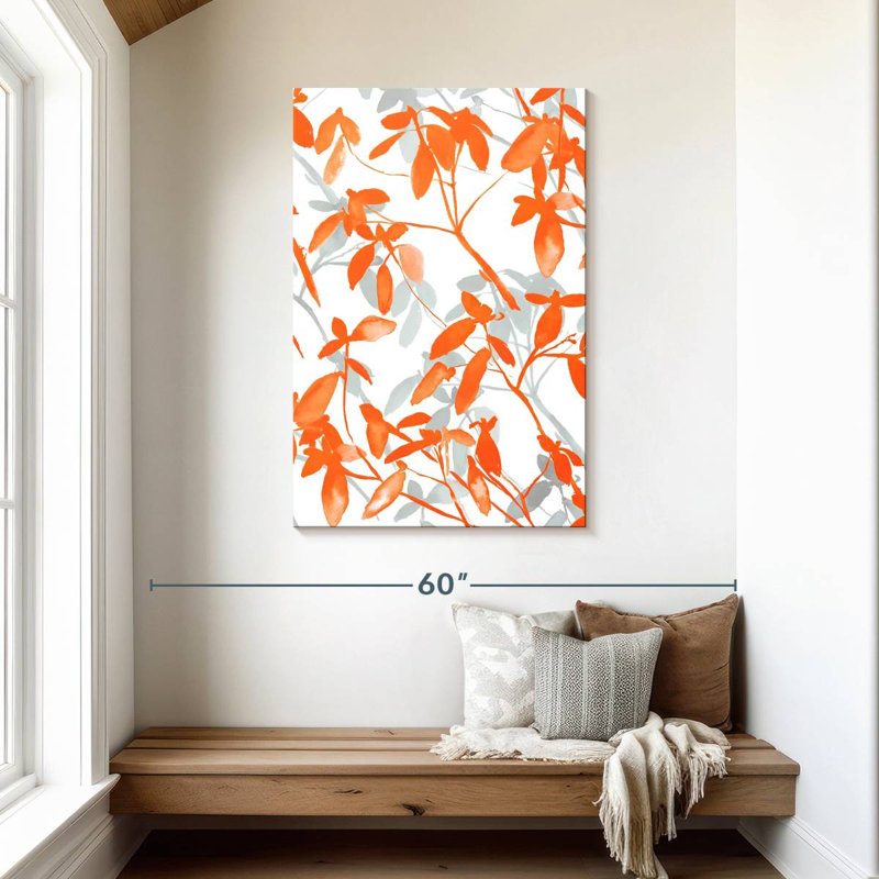 Harnek Premonition Orange, 45" H x 30" W