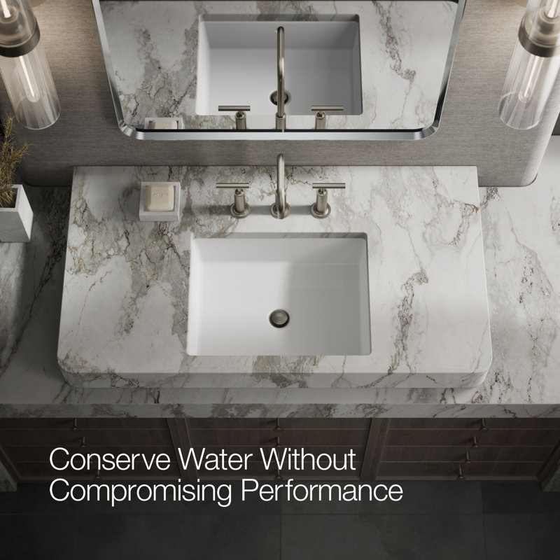 Purist Widespread Bathroom Faucet, Vibrant Brushed Nickel