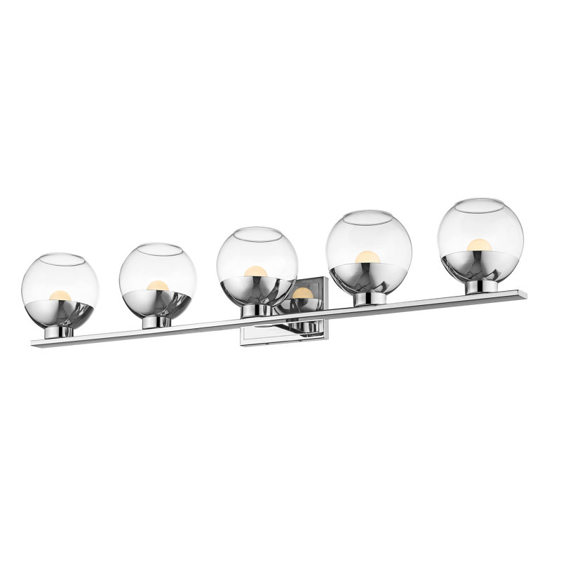 Mingus 5 - Light Dimmable Vanity Light, Chrome
