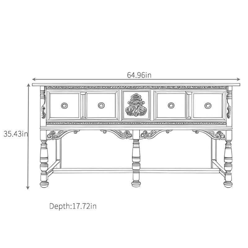 Multifunctional Kitchen Sideboard