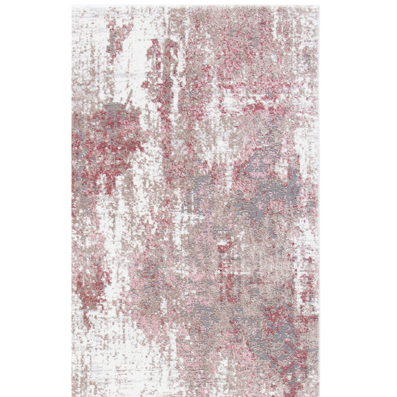 Ameer 800 Performance Abstract Rug, Rectangle 4' x 6'