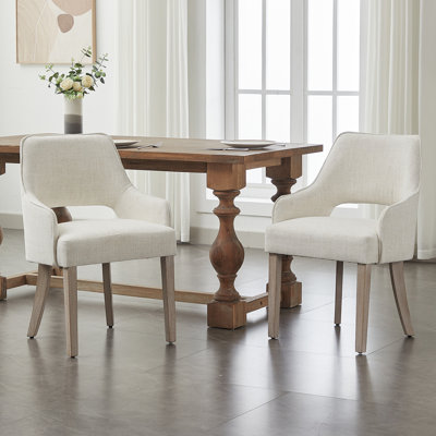 Haziqah Arm Chair Dining Chair by Red Barrel Studio