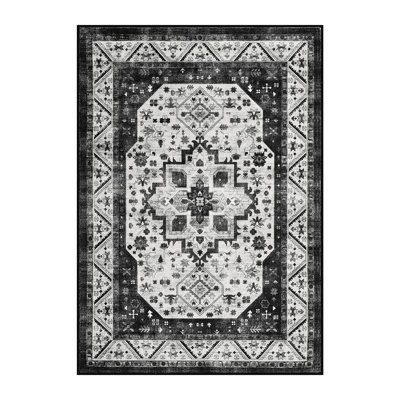 Area Rugs Vintage Terracotta Area Rug Soft Washable Non-Slip Carpet Living Room Carpet for Bedroom Farmhouse Dining Room Kids Playroom Dining Room, Kitchen