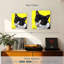 Foule chat tuxedo-111891748