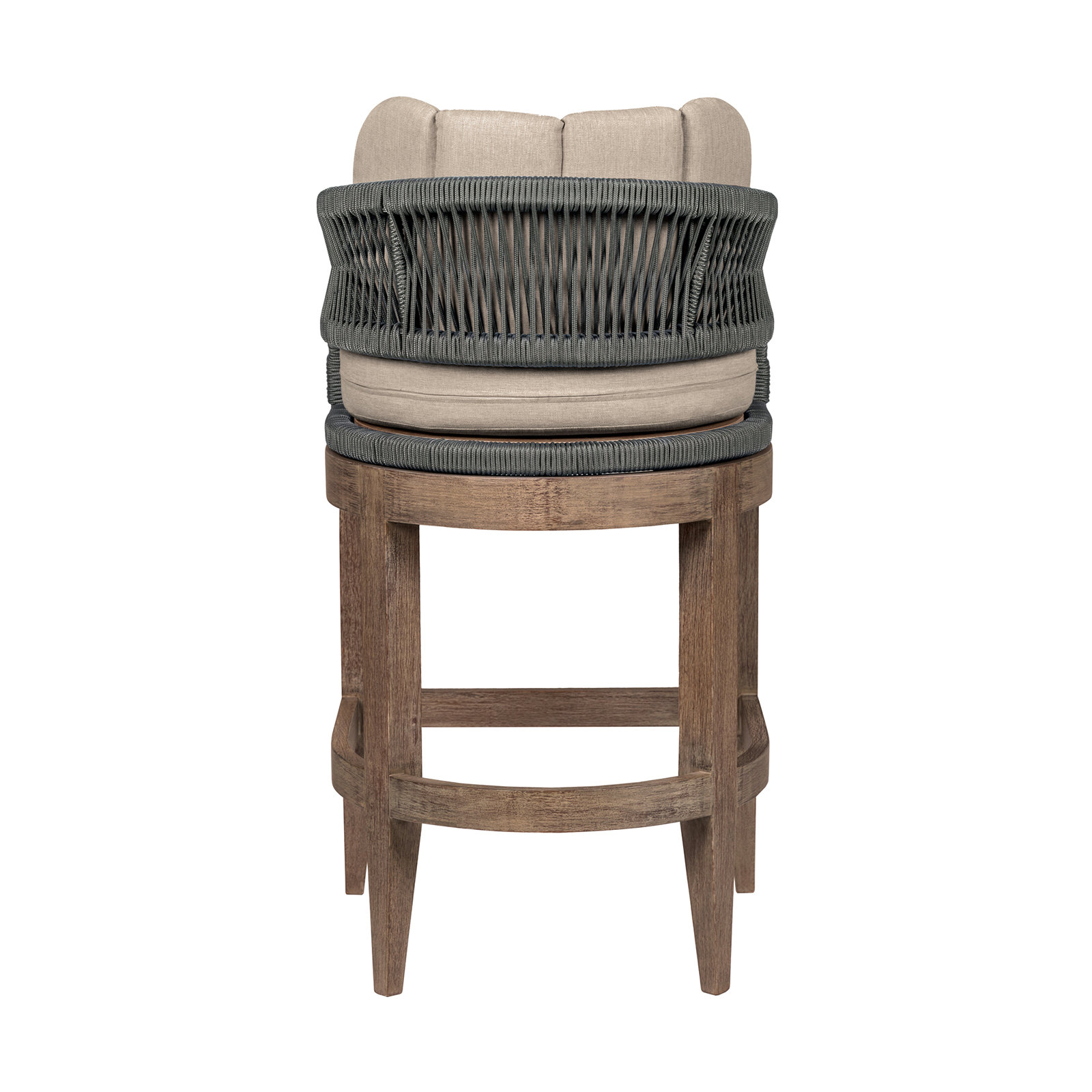 Eucalyptus Patio Bar Stool, 26" H