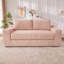 Canapé-lit 56 po convertible en mousse viscoélastique compacte - Velours côtelé, aucun assemblage requis-133258985
