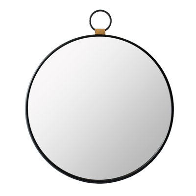 24" X 27" Black Frame Mirror - Contemporary Accent Piece For Living Room, Bedroom, Foyer, Entryway, Enhances Room With Reflective Natural Wall Entryway Modern Minimalist Design, Reflects To Brighten