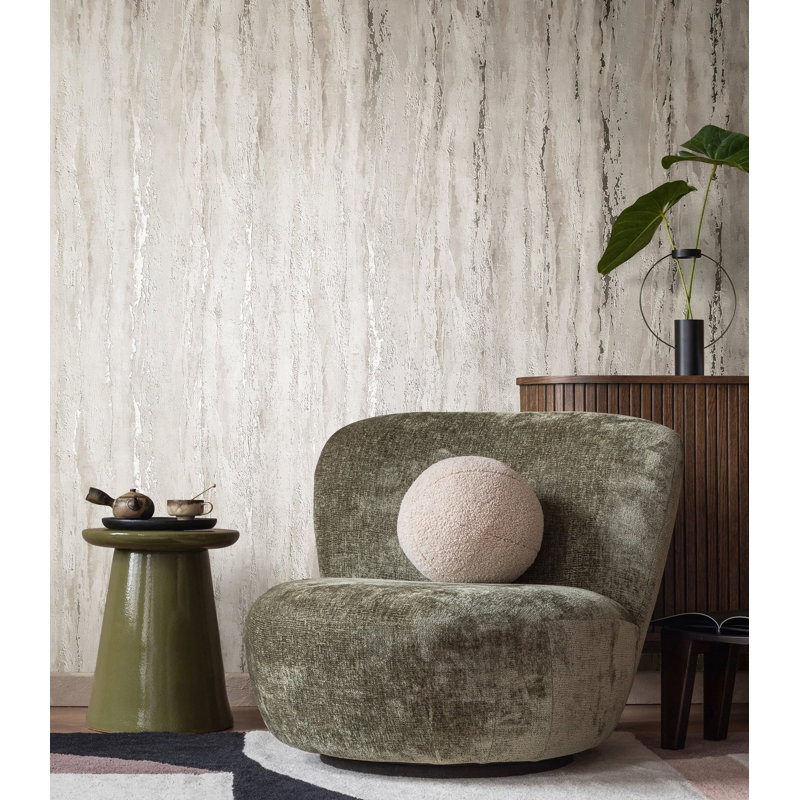 City Romance Industrial Wallpaper, Grey