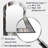 Abstract Shapes And Infinity Lines II - Abstract Shapes Asymmetrical Decorative Wall Mirror, Modern Arch Mirror, Printed Metal Art-1166332394