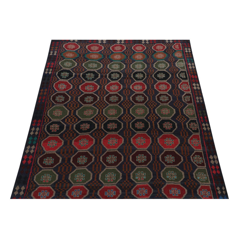 One-of-a-Kind Rectangle 6’ x 8’ Hand Knotted Area Rug