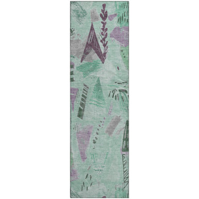 Premium Machine Washable Harjo AMF1573 Modern Rug