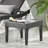 Grey Accent Table For Outdoors - And Rain Outdoor With Tempered Glass To Harsh Conditions-1699417123-1699417122