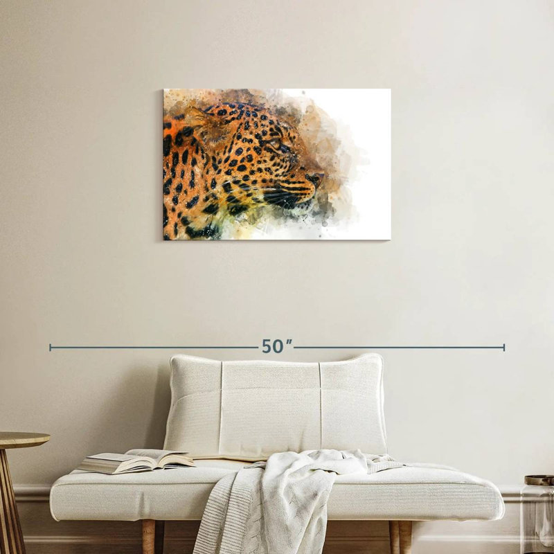 Brampt Wild Cat, 20" H x 30" W