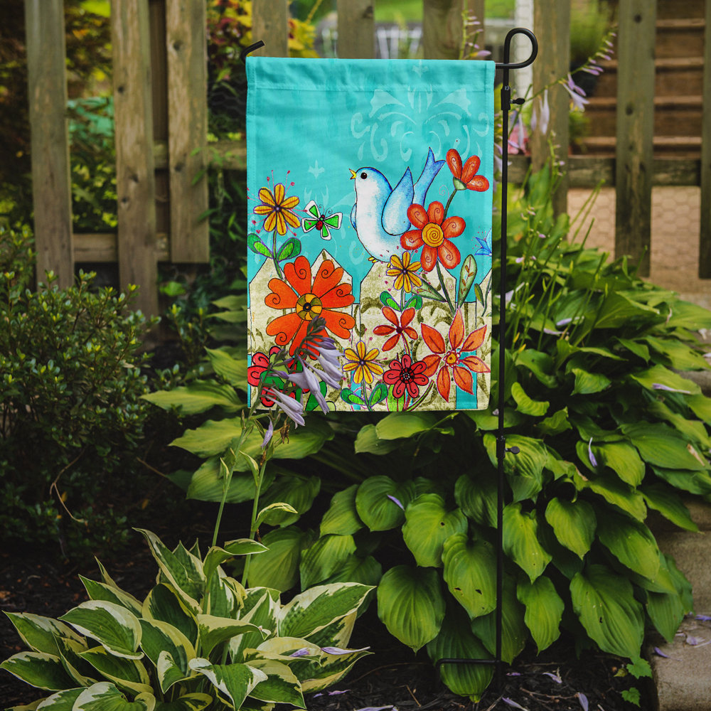Double Sided 15'' H x 11'' W Polyester Garden Flag Harper Orchard