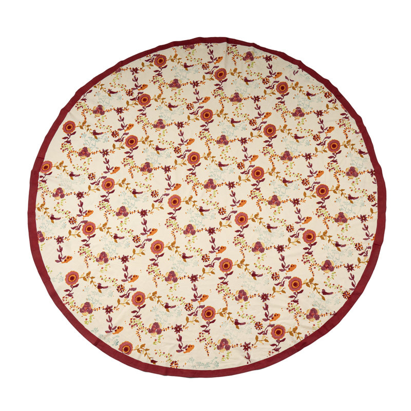 Treetop Tablecloth - Multicolor - 70" Round, 90" Round