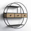 3 Piece Circle Accent Shelf with Drawer