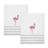 Izod Flamingo 100% Cotton Midweight Bath Towel