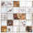 19" x 38" 3D Wall Panel